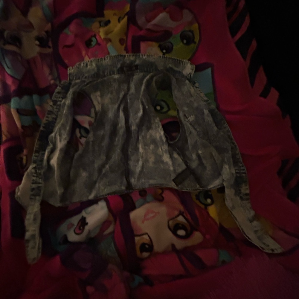 Forever 21 Button Tie Up Jacket